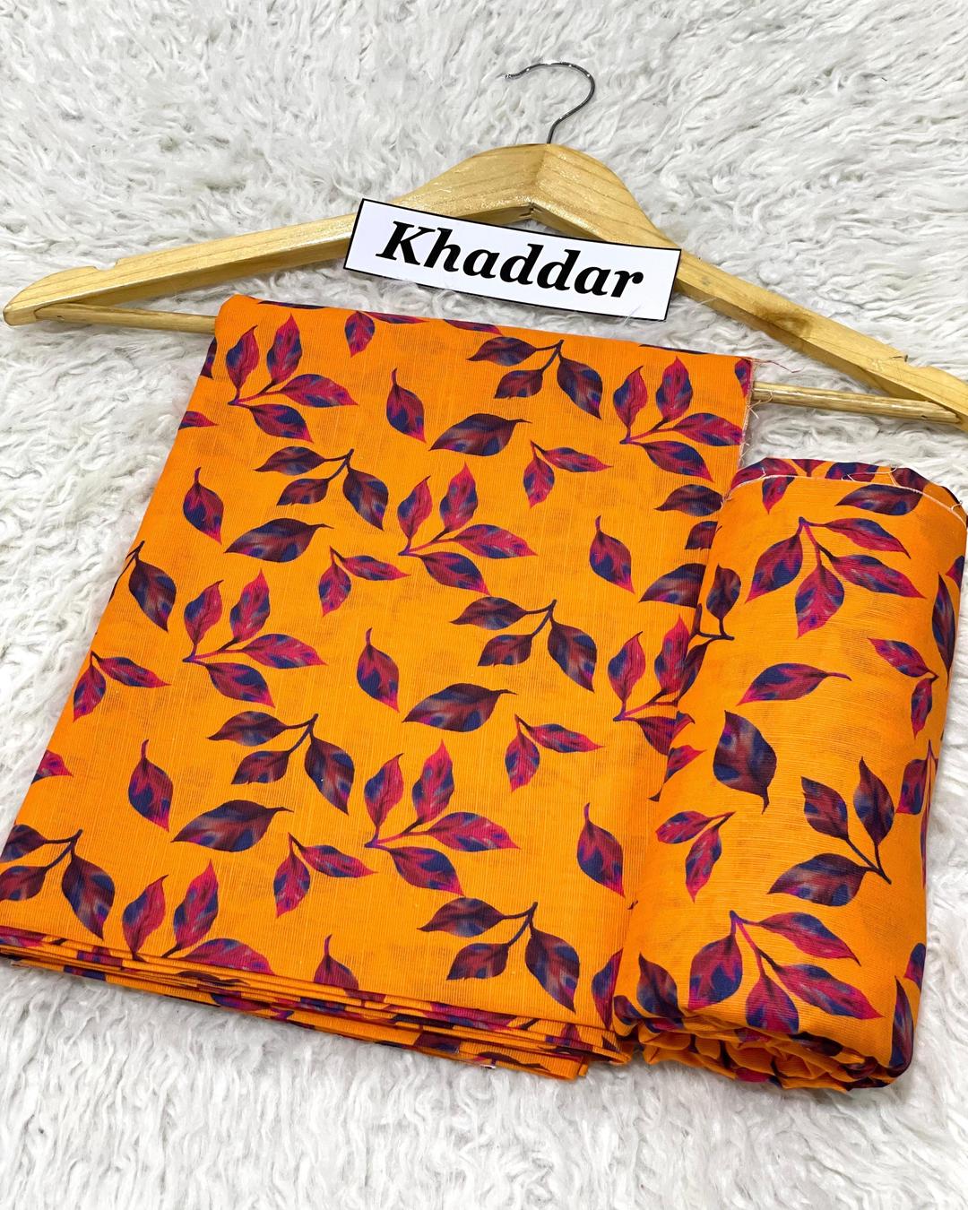 KHADDAR All Over Digital Print 2pc Design D005