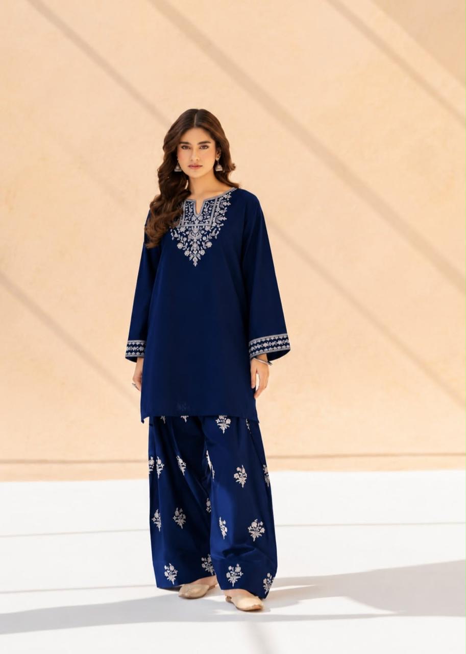 Laam Dhanak 2pc Blue D-32