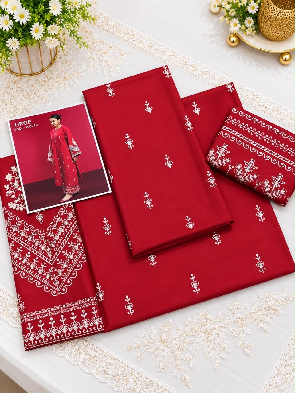 Urge Dhanak 2pc Red D-30