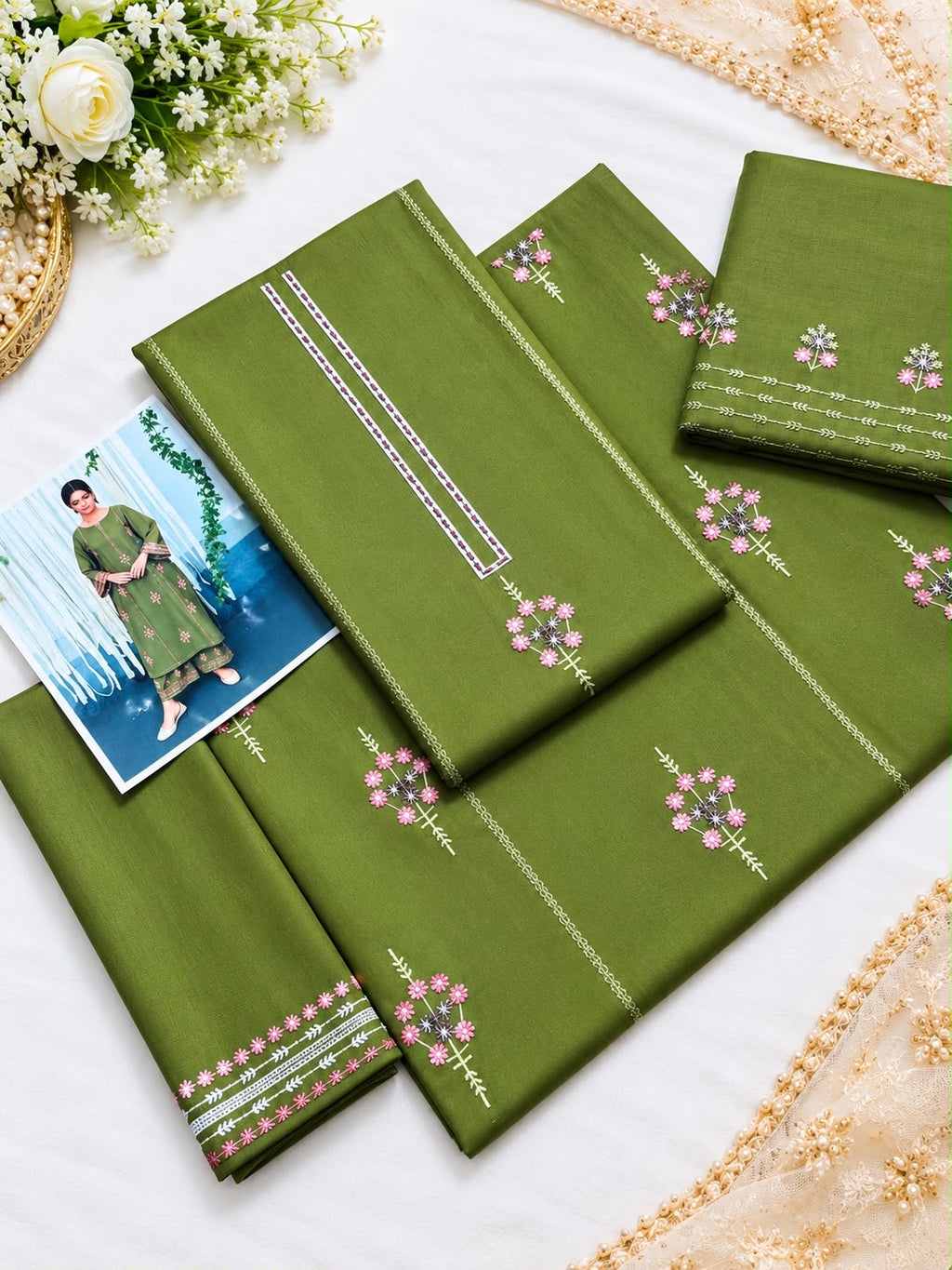 Urge Dhanak 2pc Green D-43