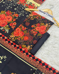 DORIA LINEN Digital Print 3pc Design D18