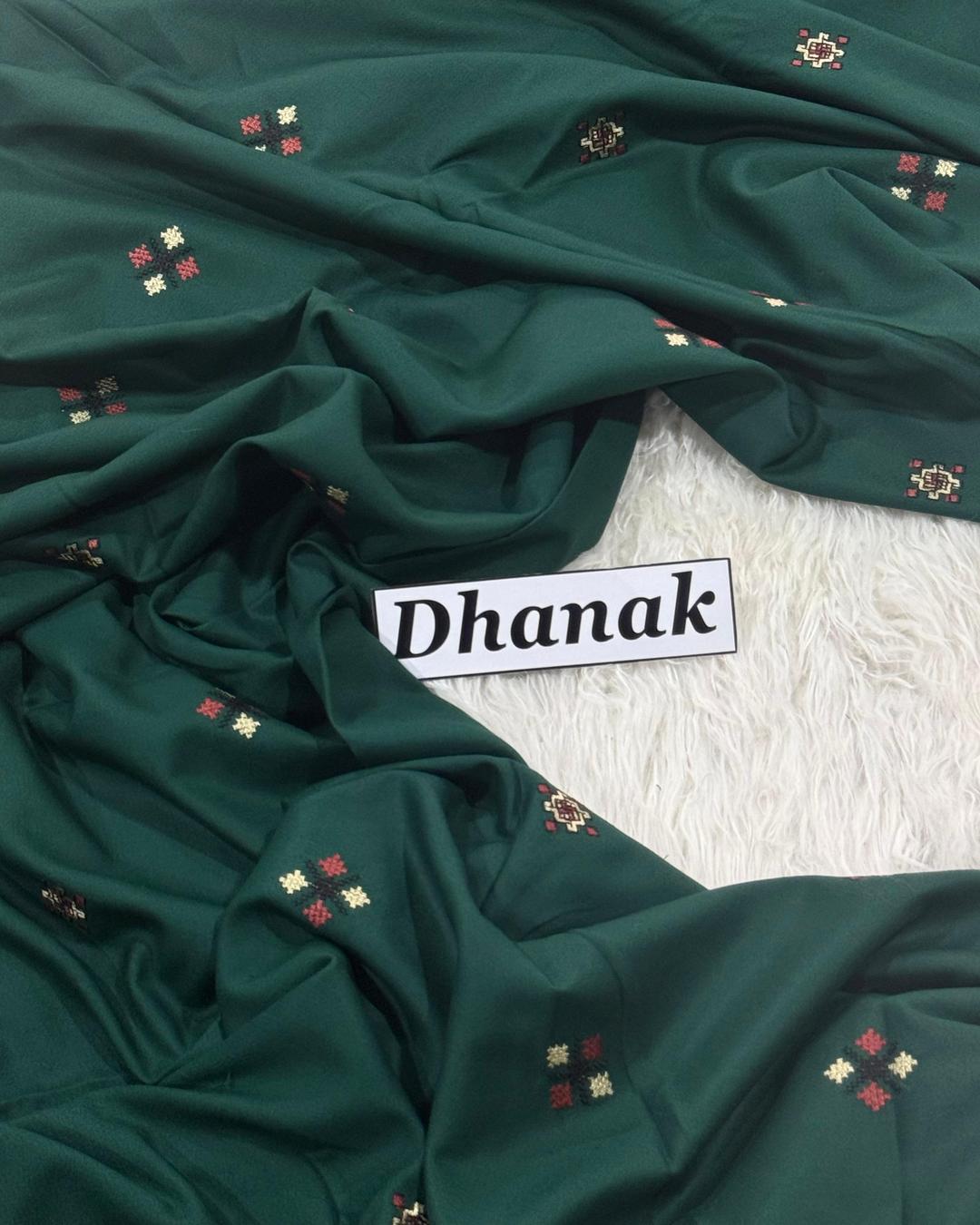 Dhanak 2pc Embroidered D07