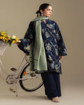 Dhanak 3PC Heavy Embroidered Design D003