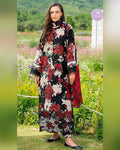 KHADDAR 3pc Full Embroidered Design D006