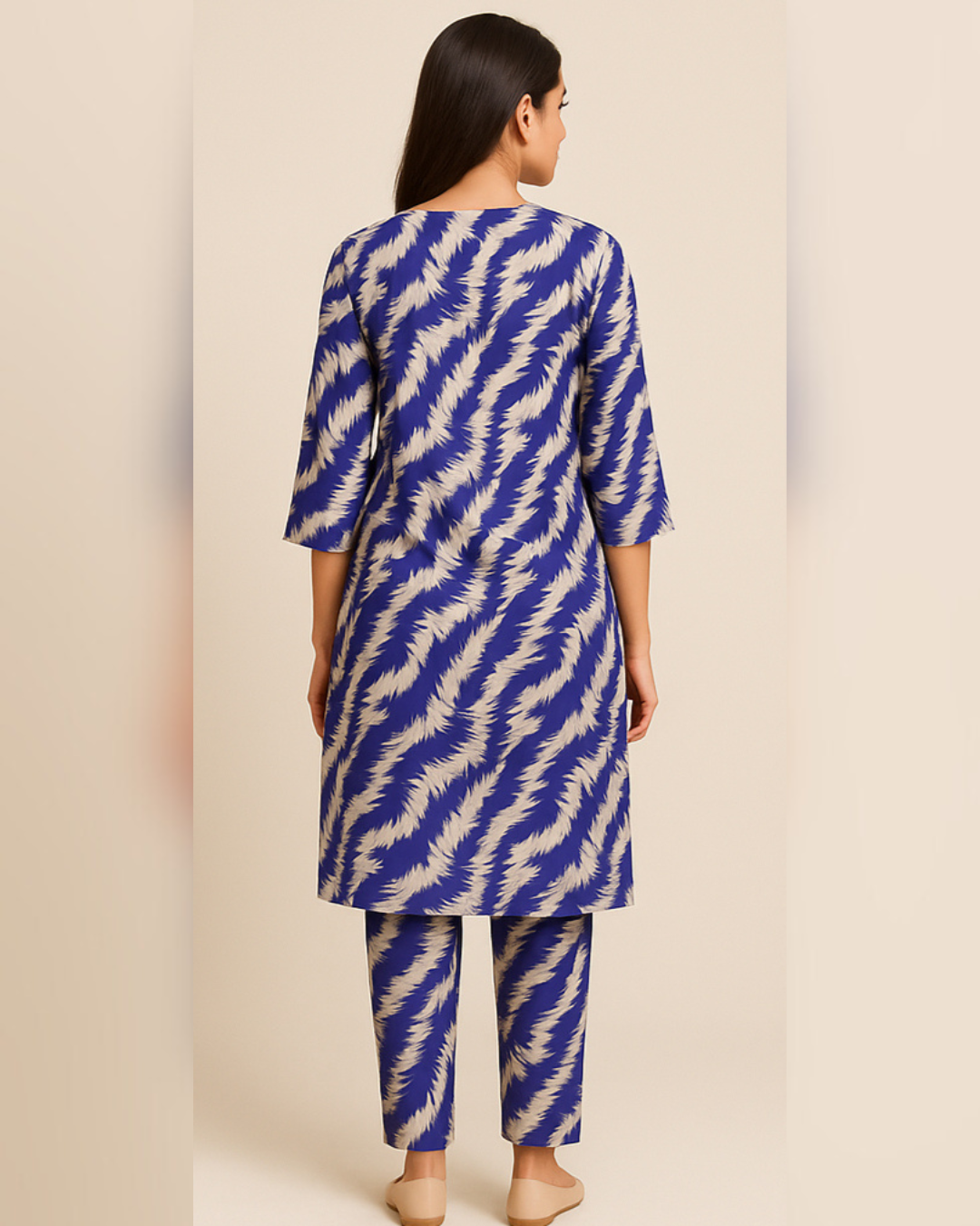 KHADDAR All Over Digital Print 2pc Design D001