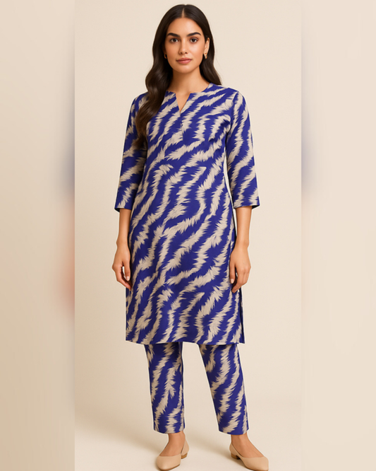 KHADDAR All Over Digital Print 2pc Design D001