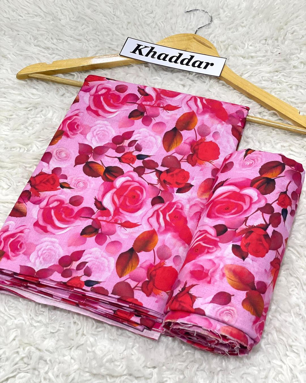 KHADDAR All Over Digital Print 2pc Design D004