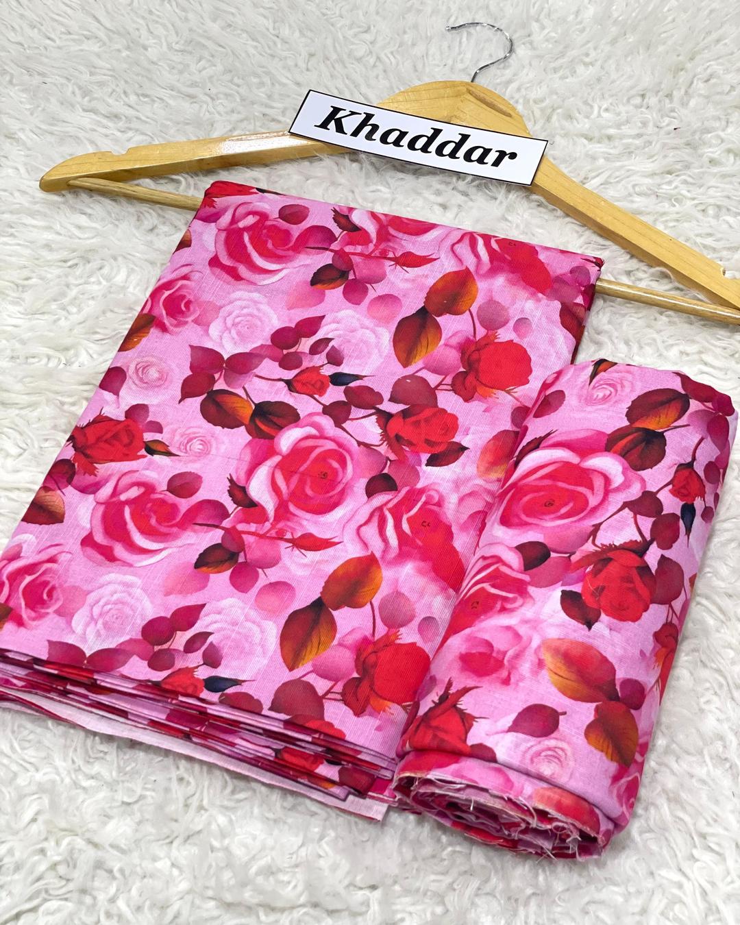 KHADDAR All Over Digital Print 2pc Design D004