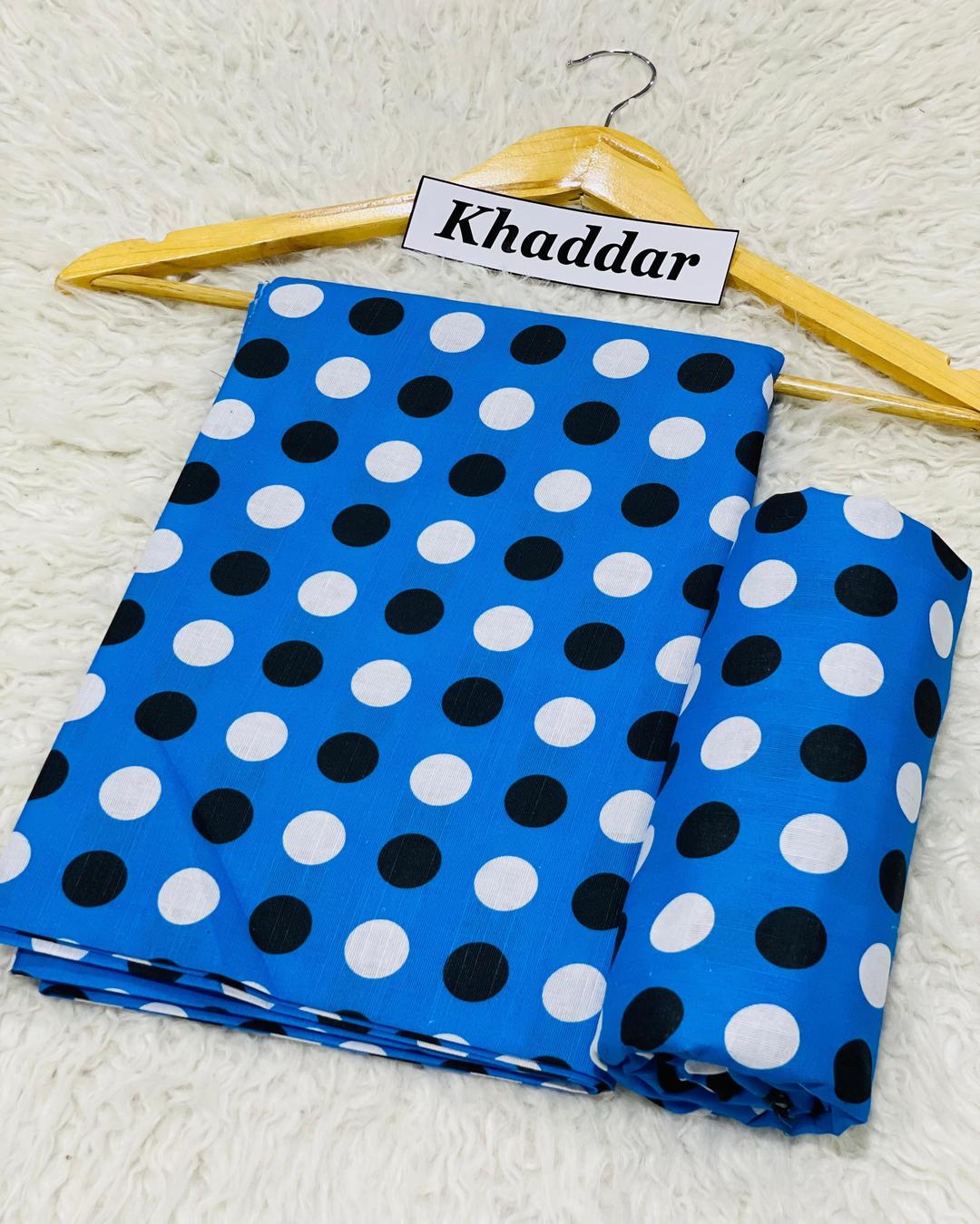 KHADDAR All Over Digital Print 2pc Design D009