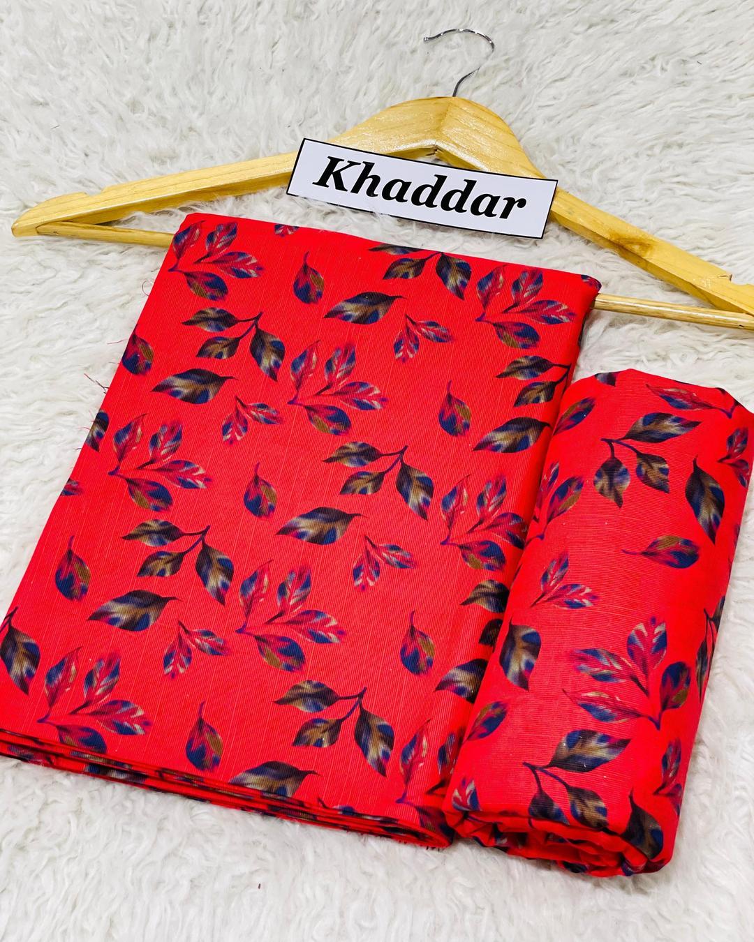 KHADDAR All Over Digital Print 2pc Design D010