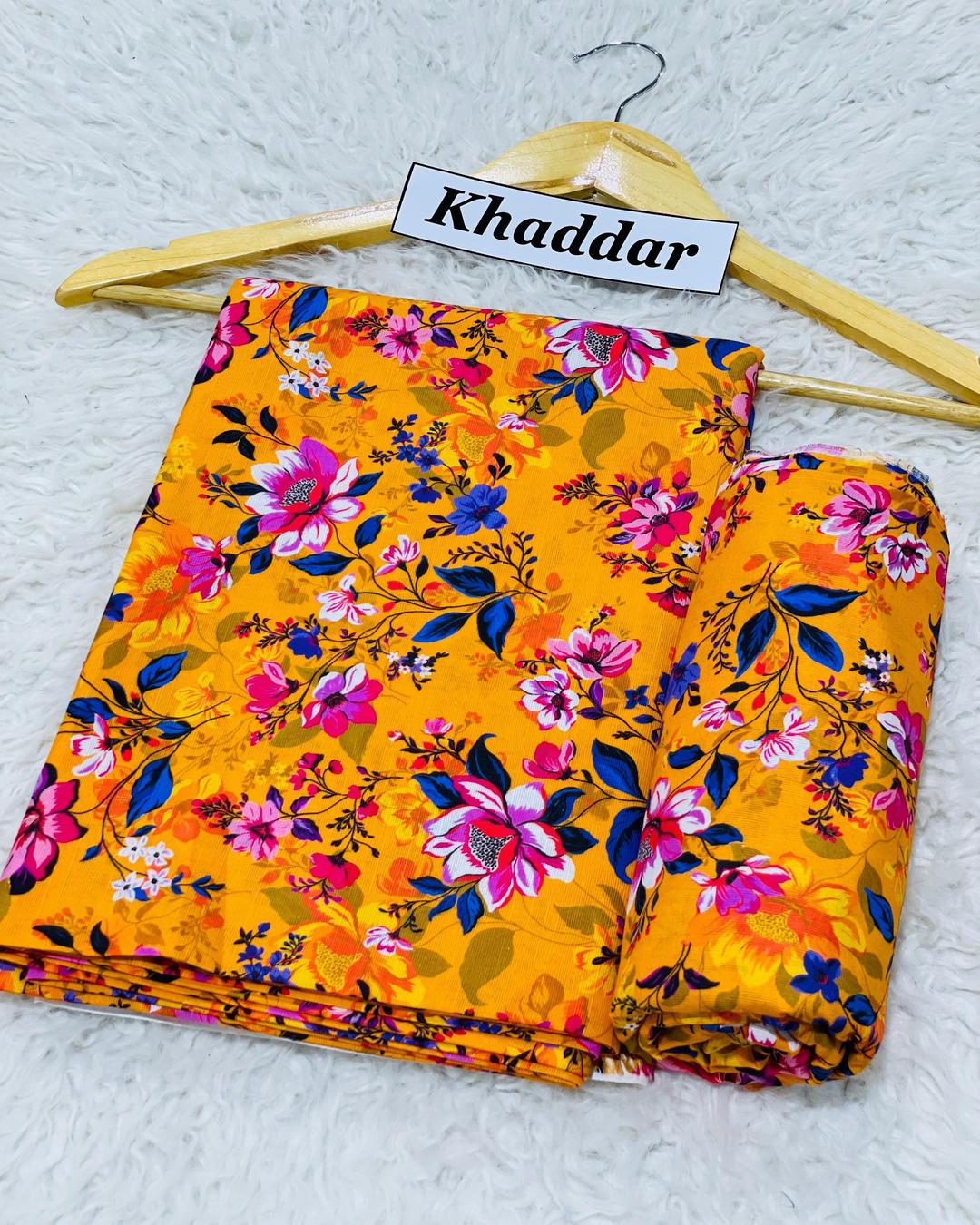 KHADDAR All Over Digital Print 2pc Design D012