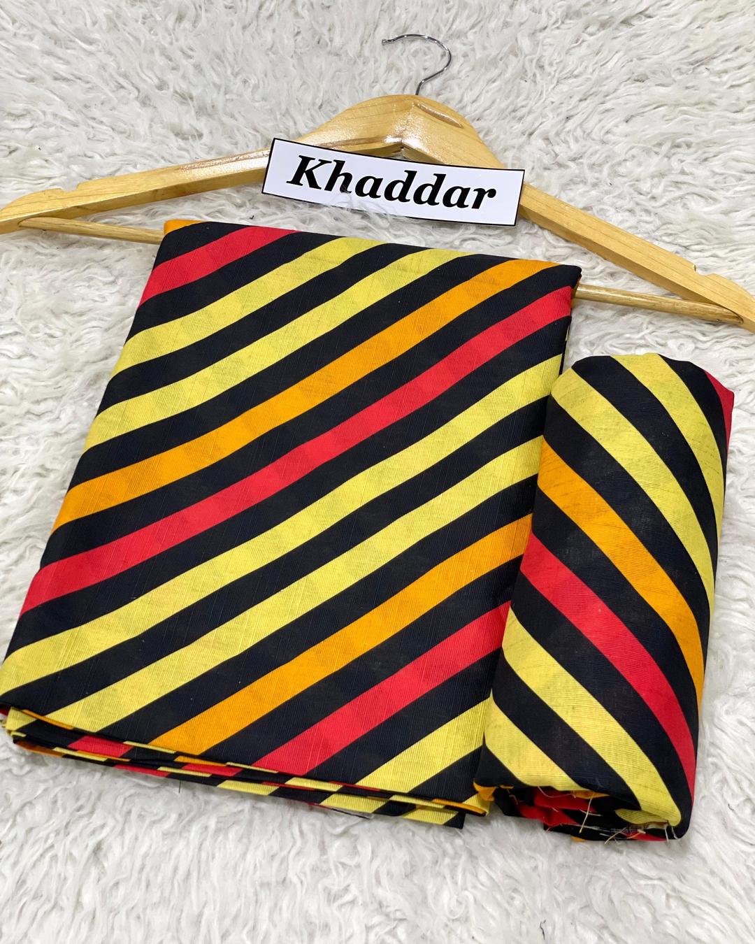 KHADDAR All Over Digital Print 2pc Design D015