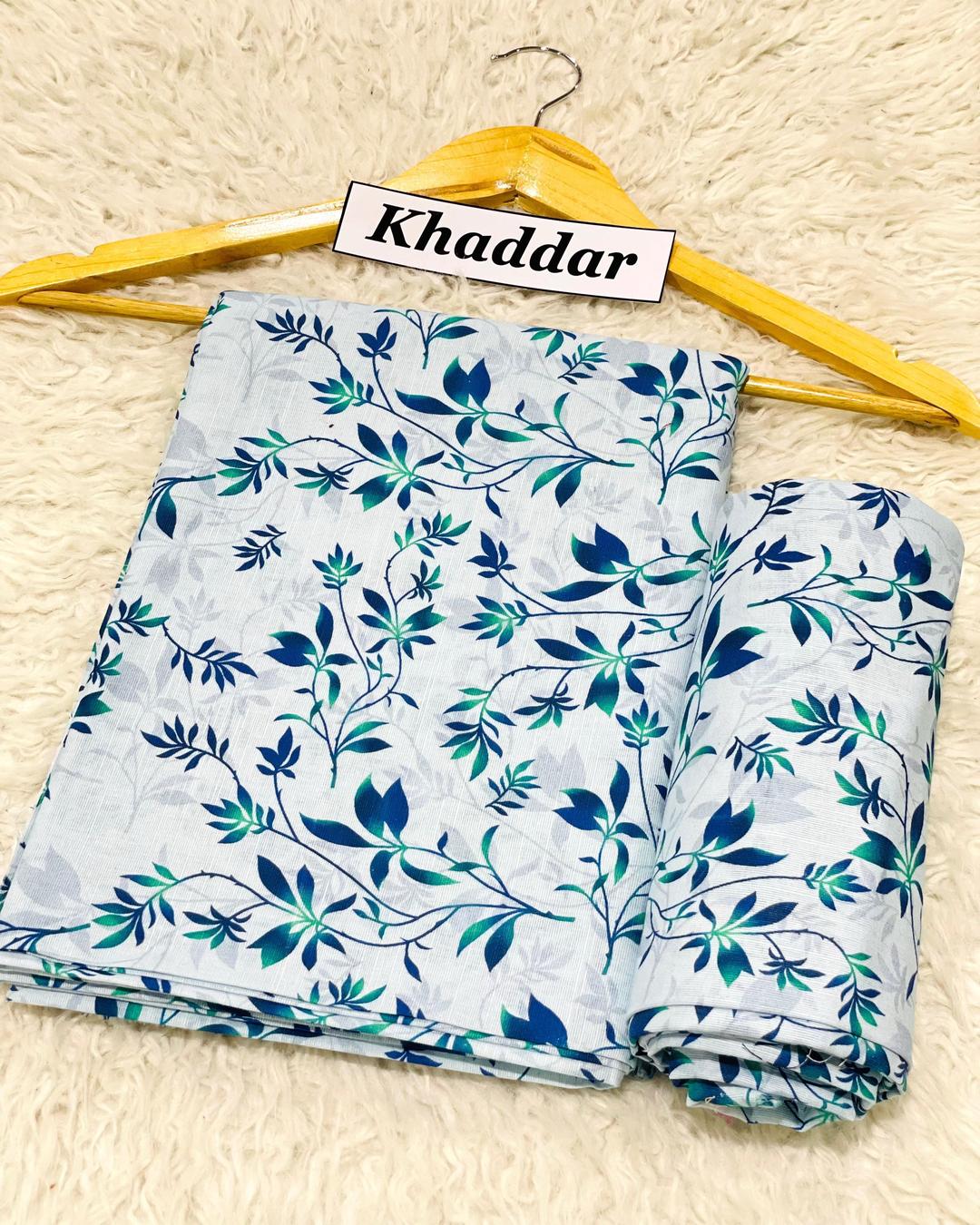 KHADDAR All Over Digital Print 2pc Design D021
