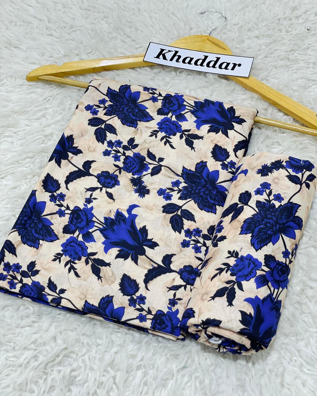 KHADDAR All Over Digital Print 2pc Design D045