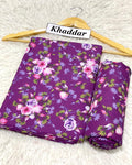 KHADDAR All Over Digital Print 2pc Design D047