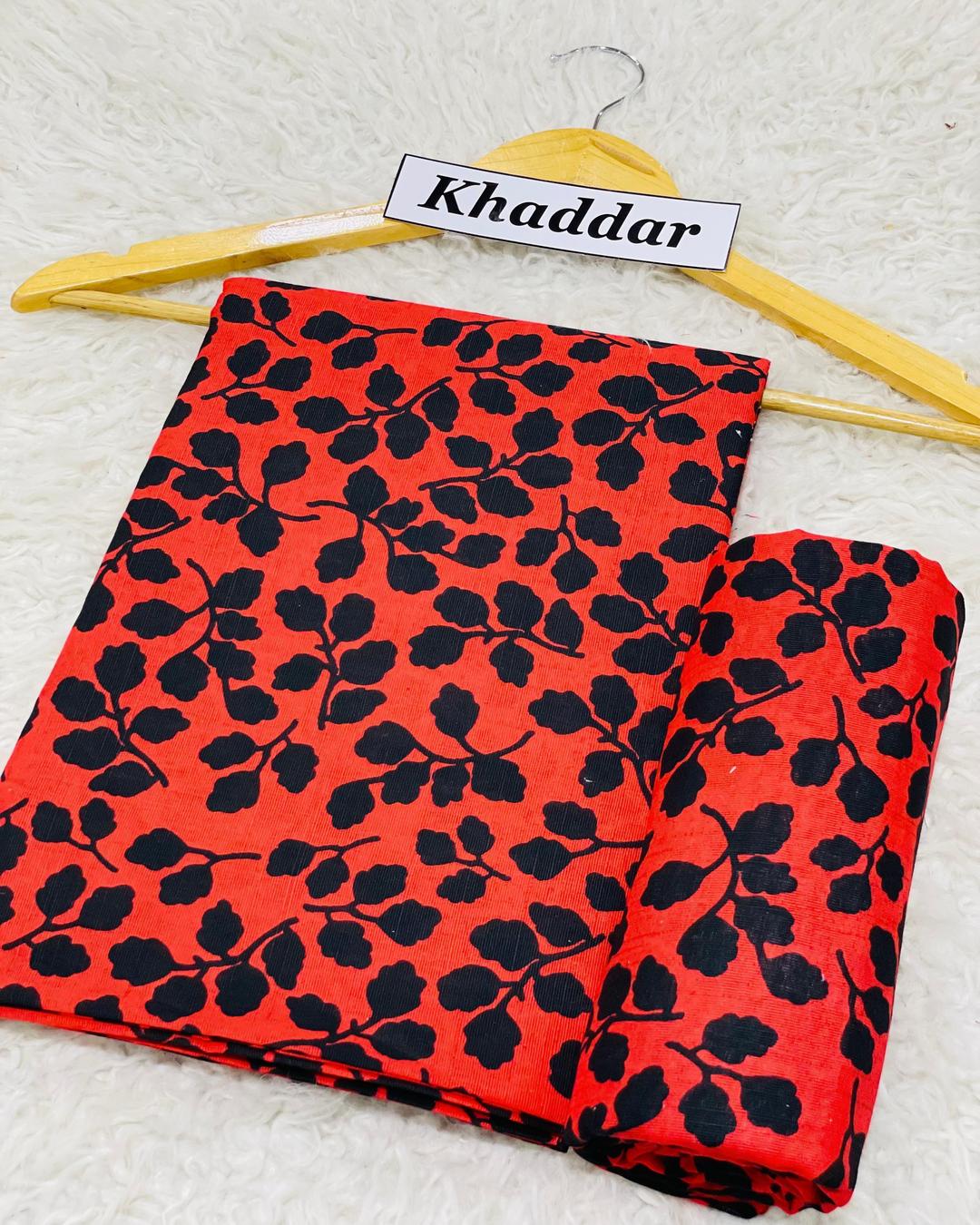 KHADDAR All Over Digital Print 2pc Design D048