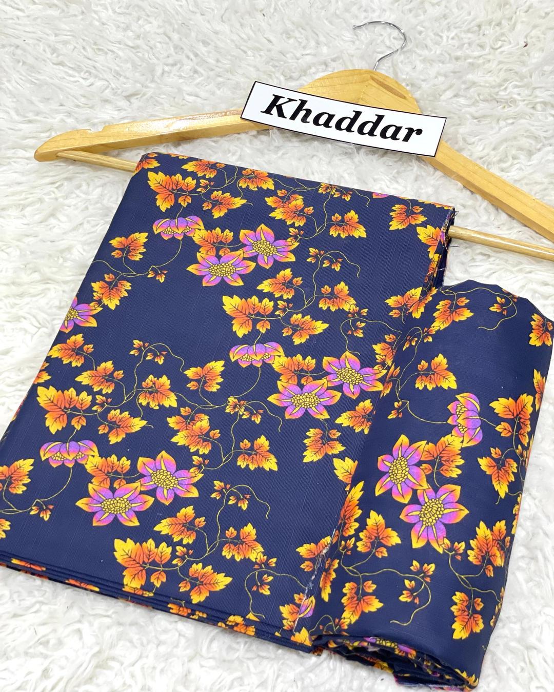KHADDAR All Over Digital Print 2pc Design D053