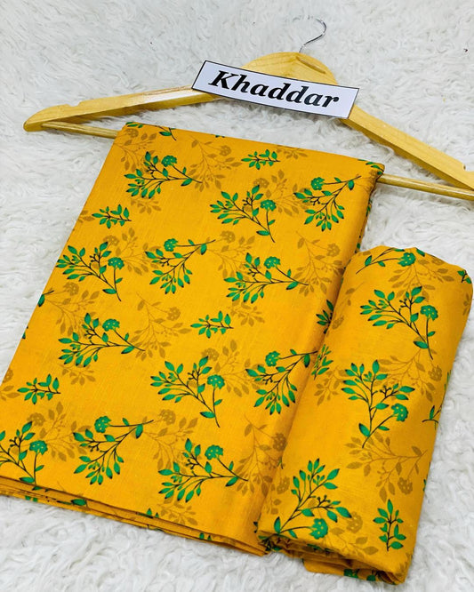 KHADDAR All Over Digital Print 2pc Design D055