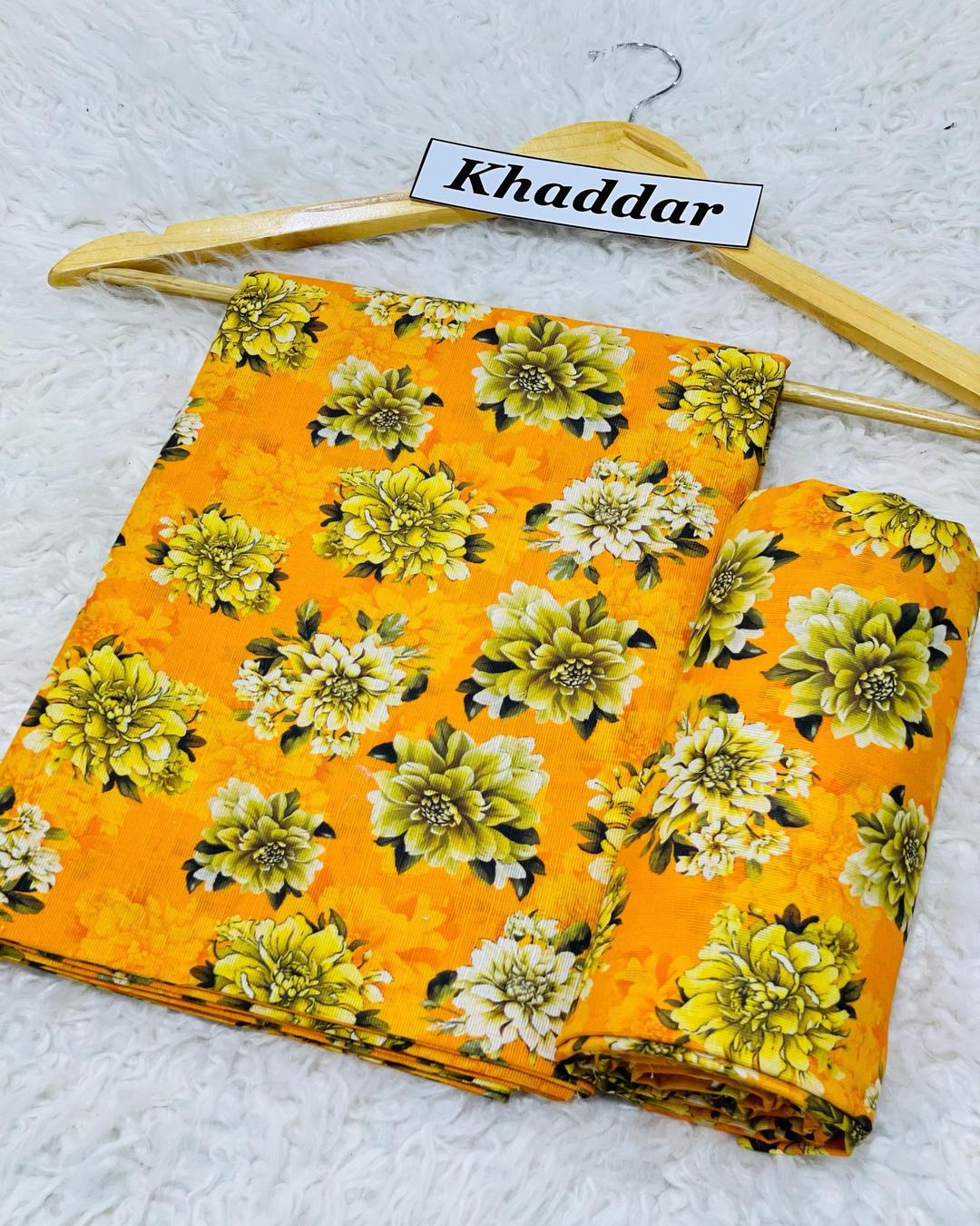 KHADDAR All Over Digital Print 2pc Design D057