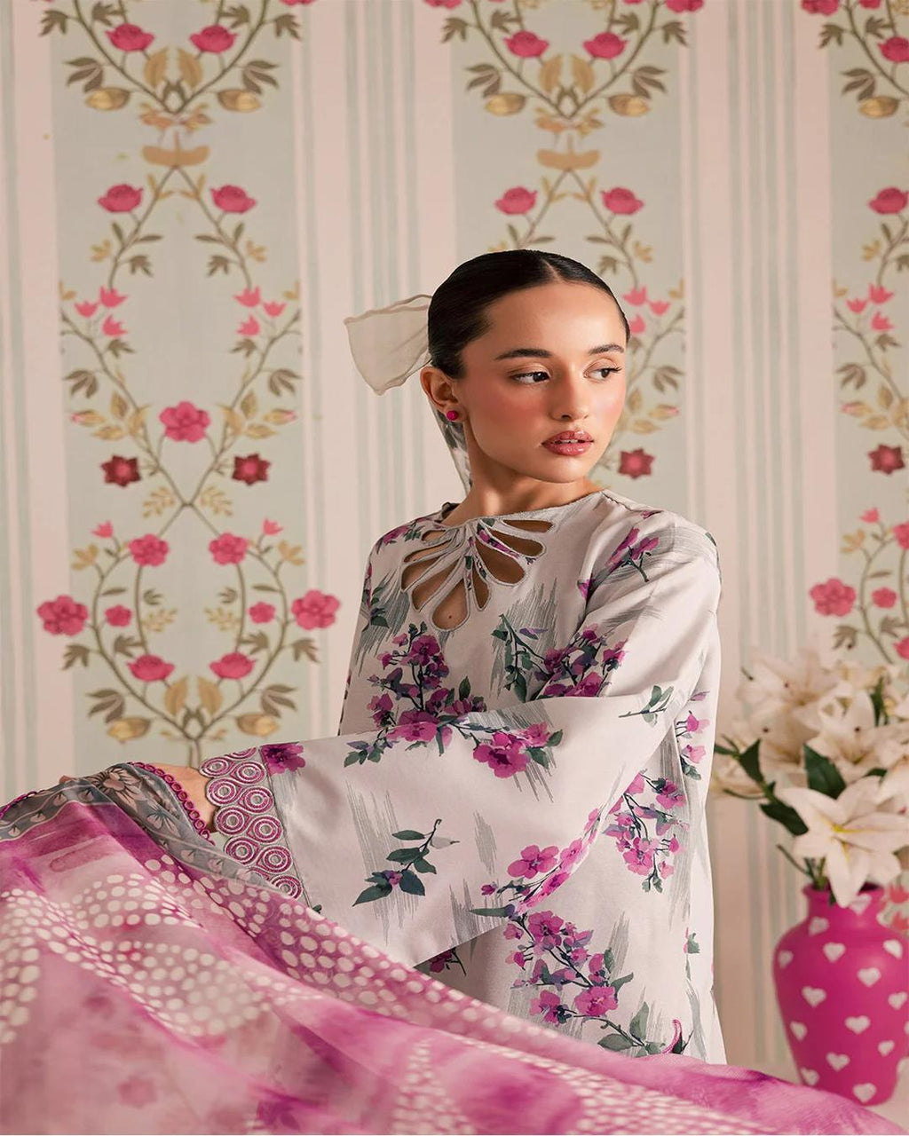 KHADDAR Digital Print 3pc With Patches Design D05