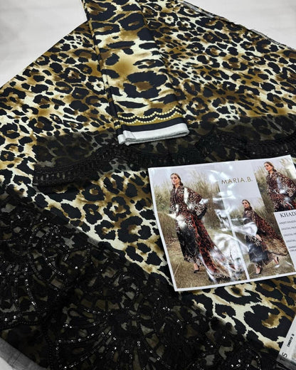 KHADDAR Digital Print 3pc With Patches Design D22