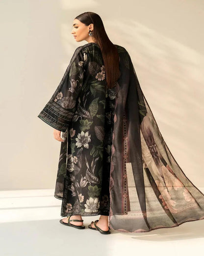 KHADDAR Digital Print 3pc With Patches Design D37