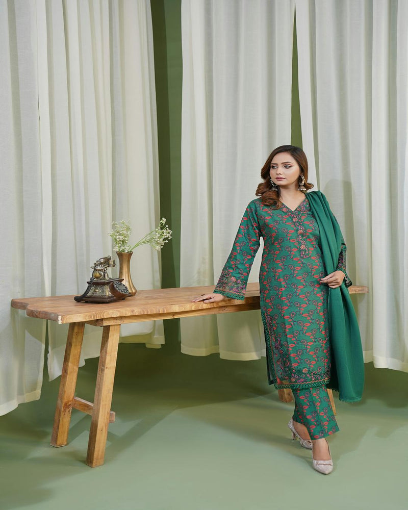 Karandi Digital Print 3pc