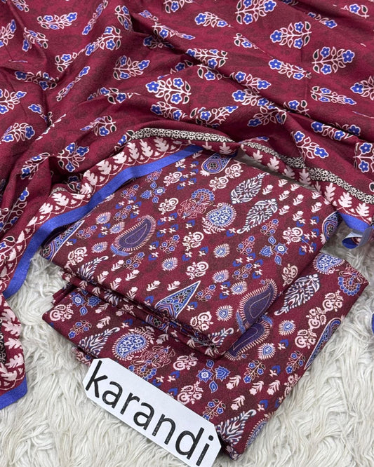 Karandi DP 3pc Design D04