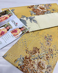 LINEN 3pc Full Embroidered Design D17
