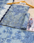 LINEN 3pc Full Embroidered Design D31