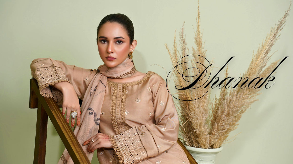 Dhanak for dressy winter looks