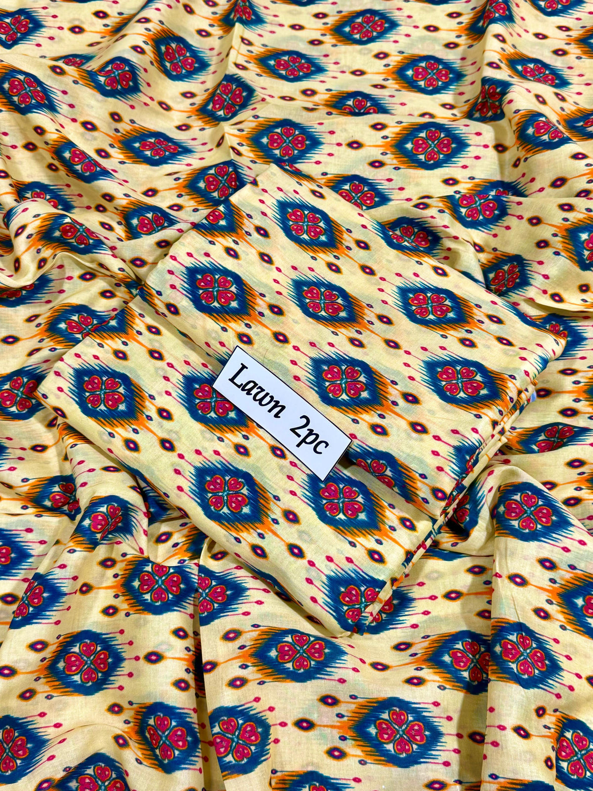 LAWN 2PC ALL-OVER PRINT
