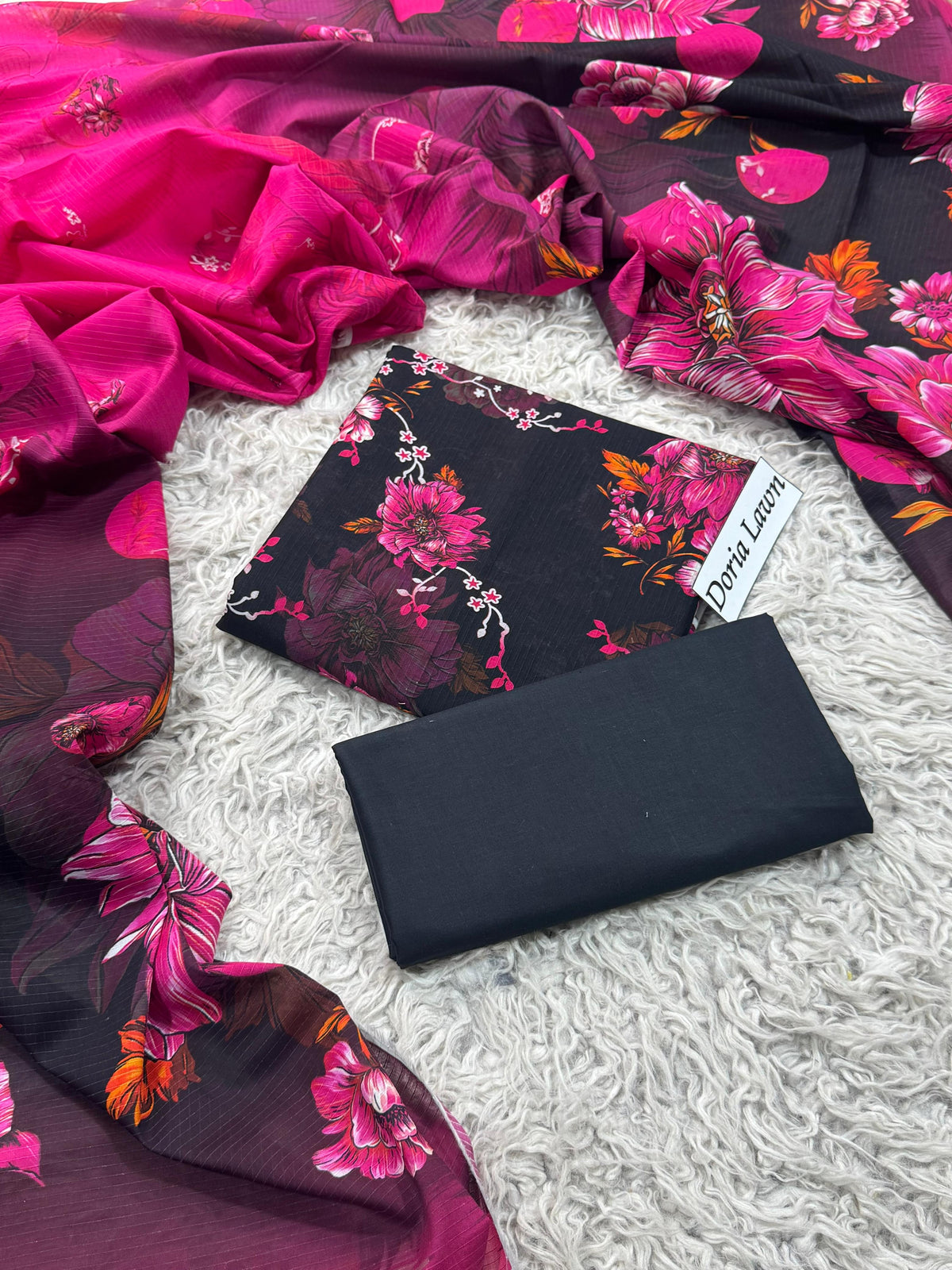 DORIA LAWN PRINTED 3PC