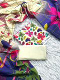 DORIA LAWN PRINTED 3PC