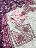 LAWN READY TO WEAR DUPATTA  UNSTICH 3PC