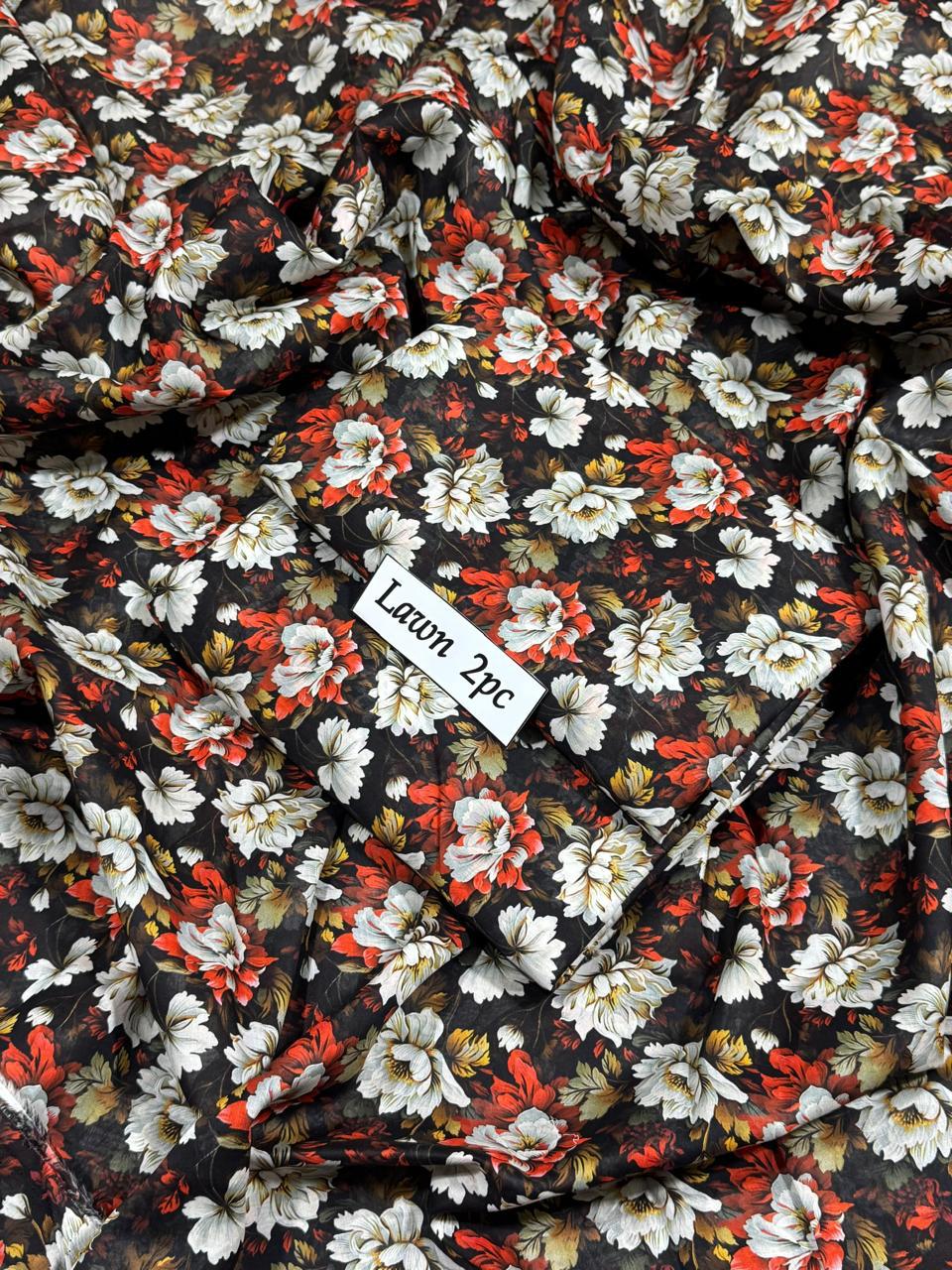 LAWN 2PC ALL-OVER PRINT