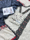 LAWN READY TO WEAR DUPATTA UNSTICH 3PC