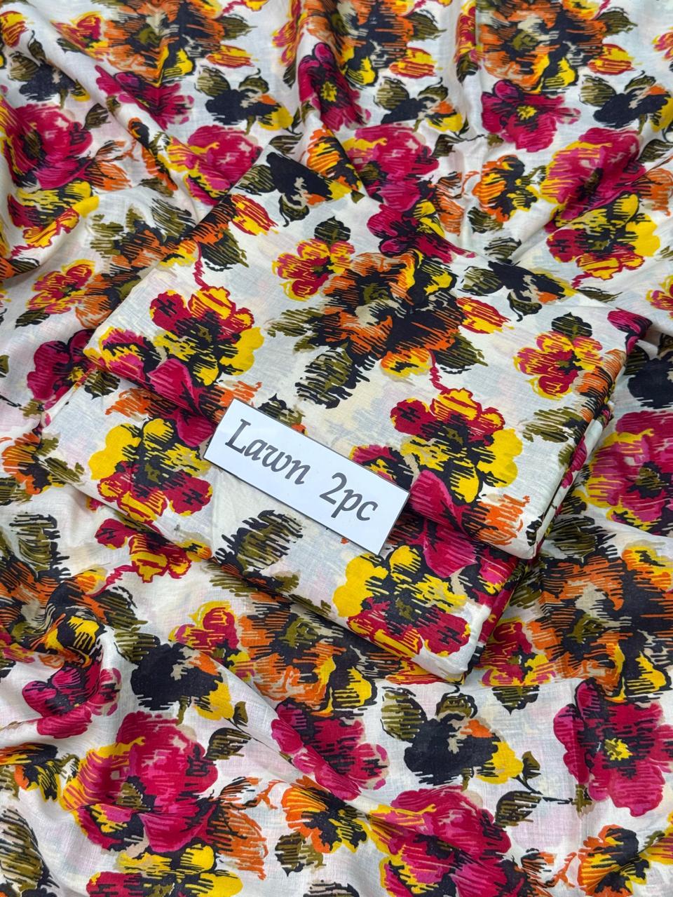LAWN 2PC ALL-OVER PRINT