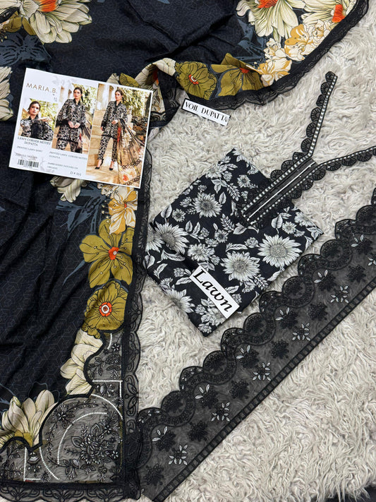 LAWN Digital Print 3pc With LAWN READY TO WEAR DUPATTA