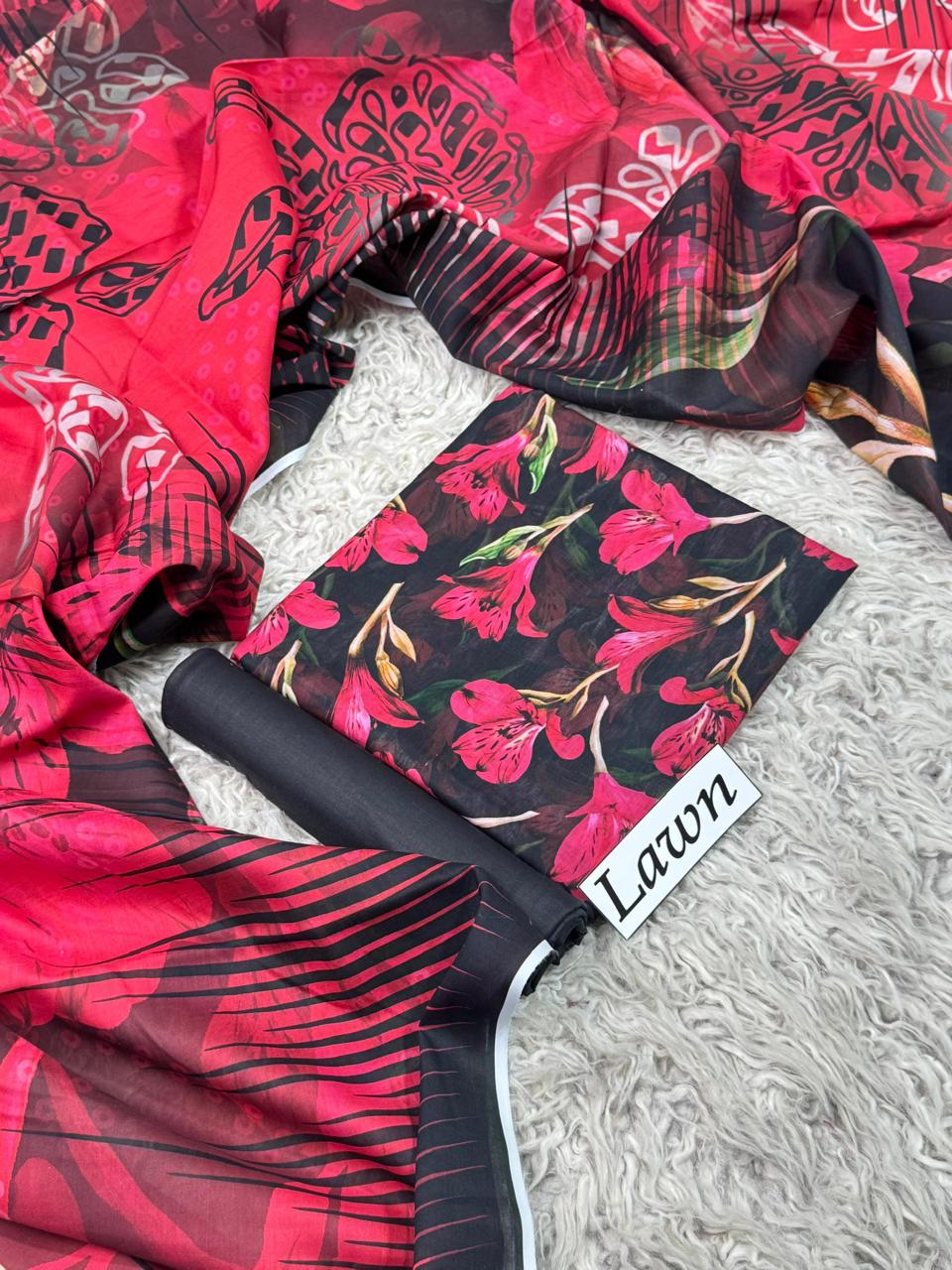 LAWN PRINTED 3PC