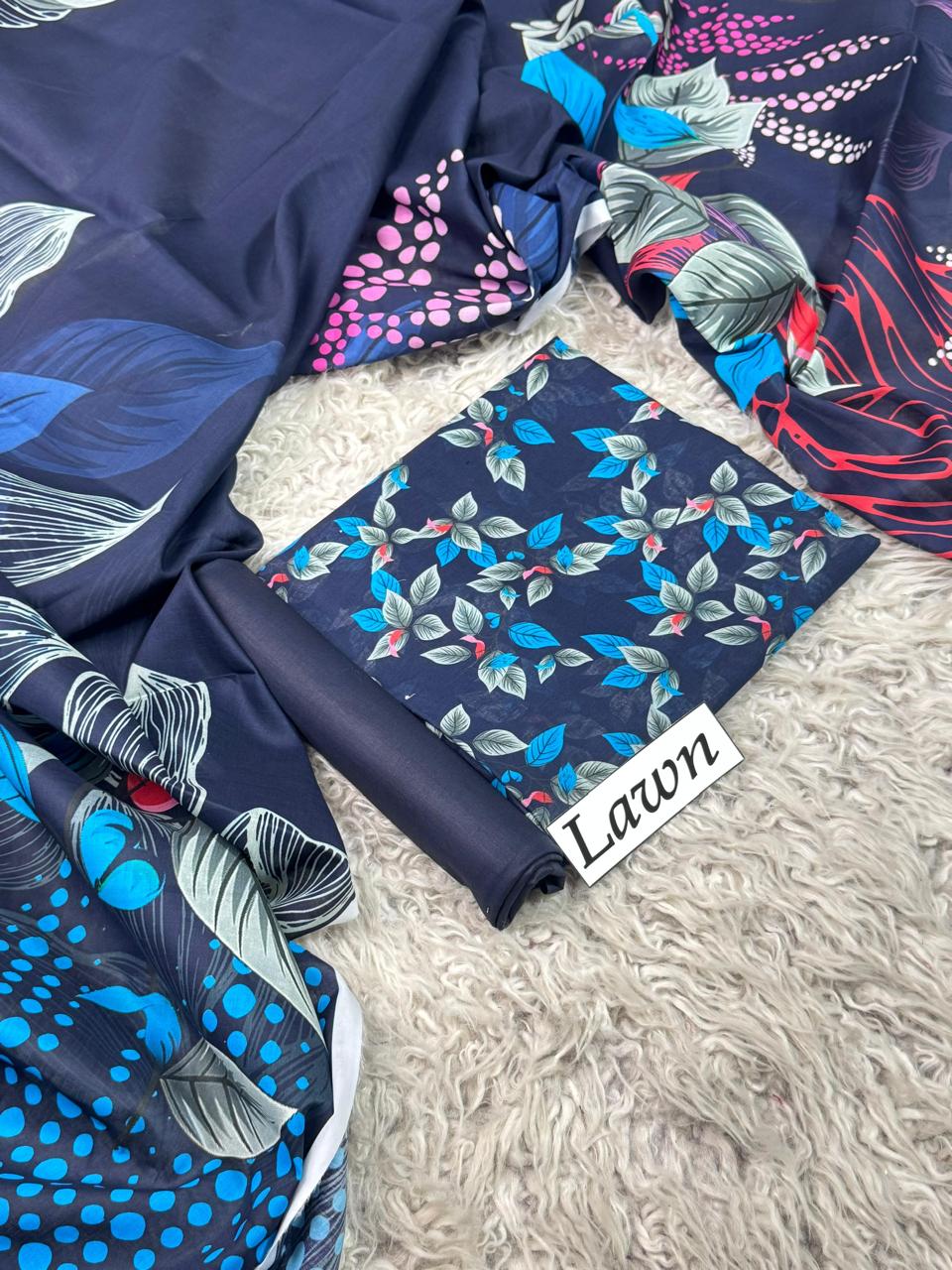LAWN PRINTED 3PC