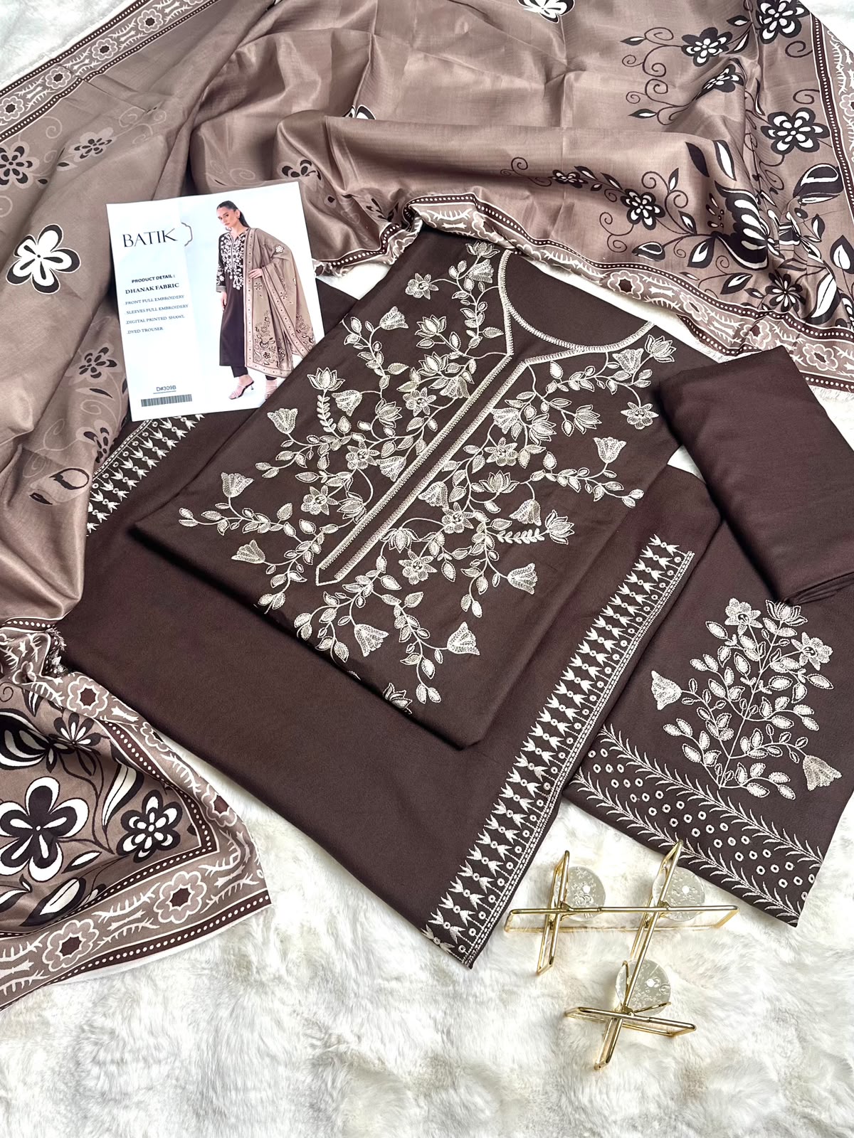 DHANAK EMB 3PC D-02