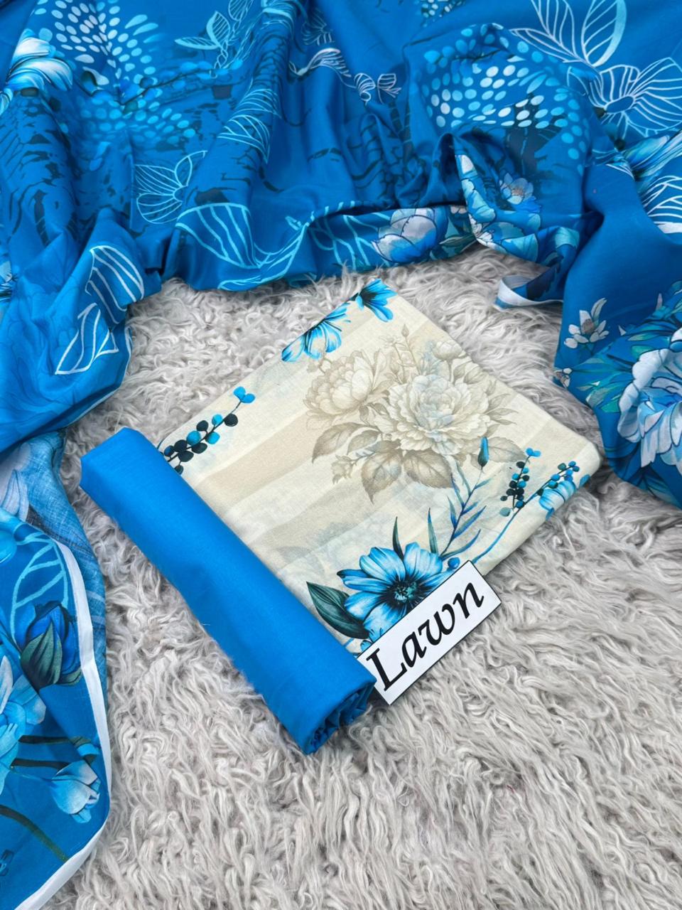 LAWN PRINTED 3PC