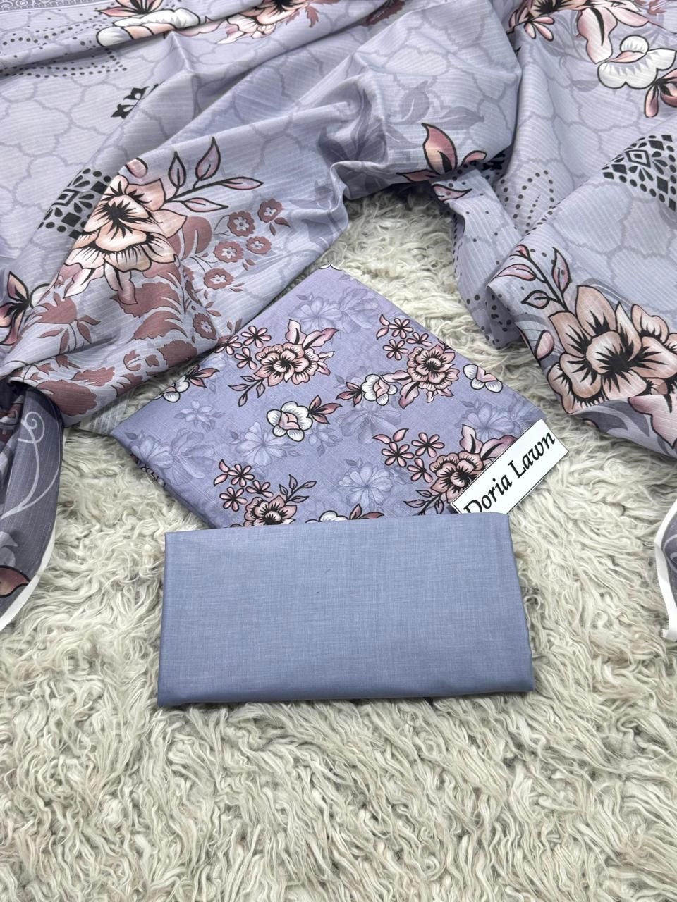 DORIA LAWN PRINTED 3PC