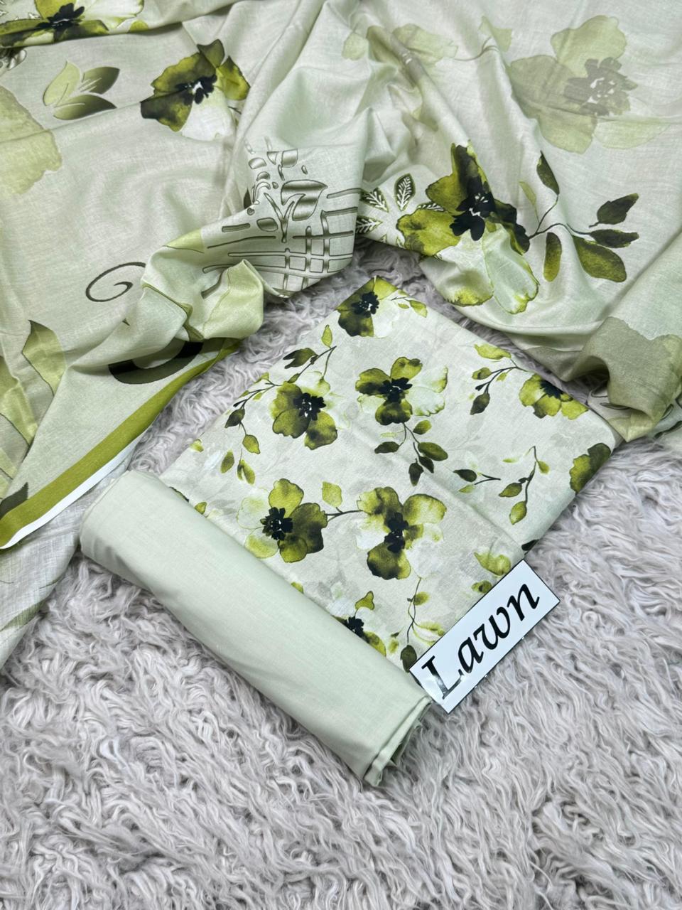 LAWN PRINTED 3PC