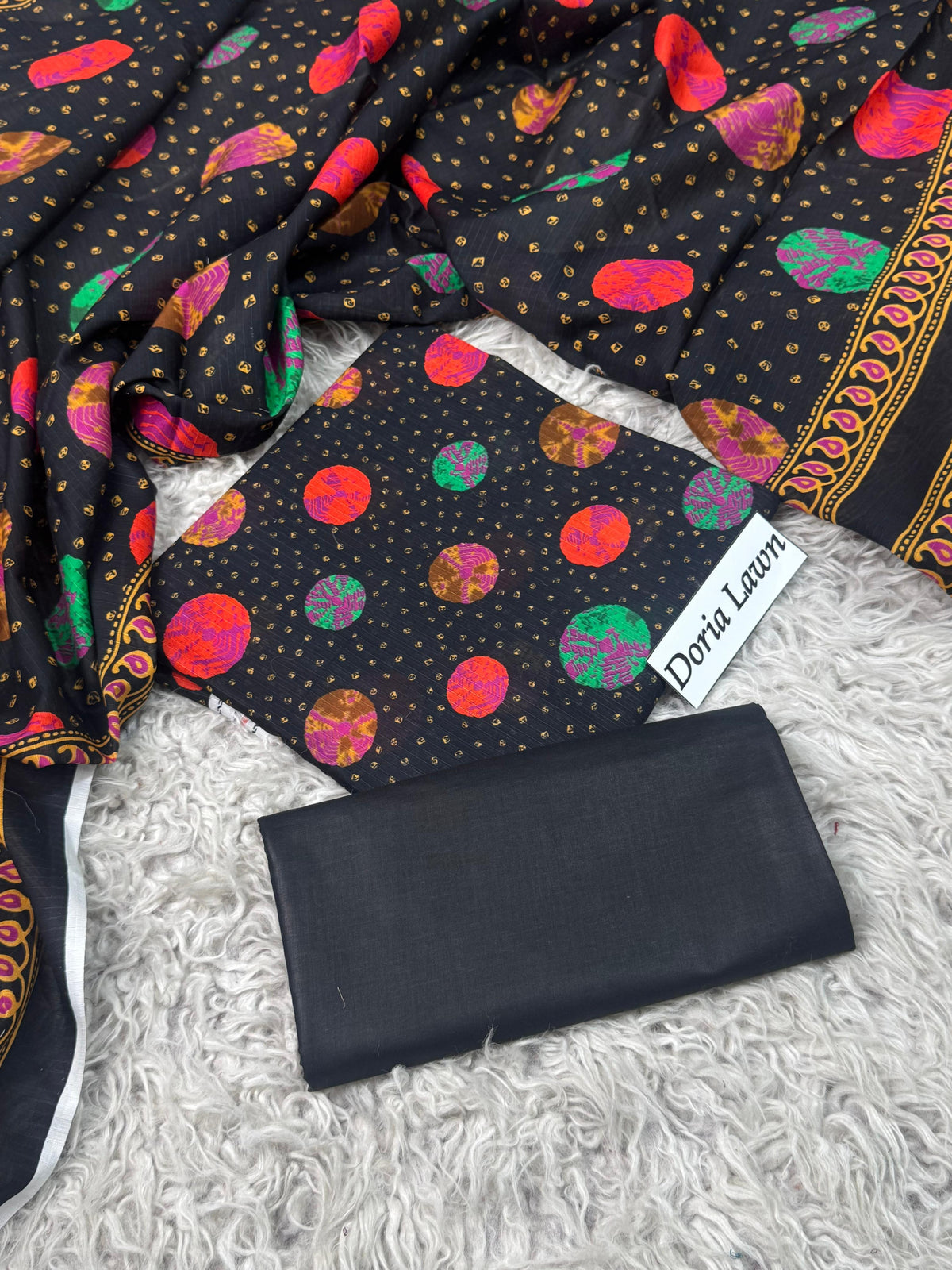 DORIA LAWN PRINTED 3PC