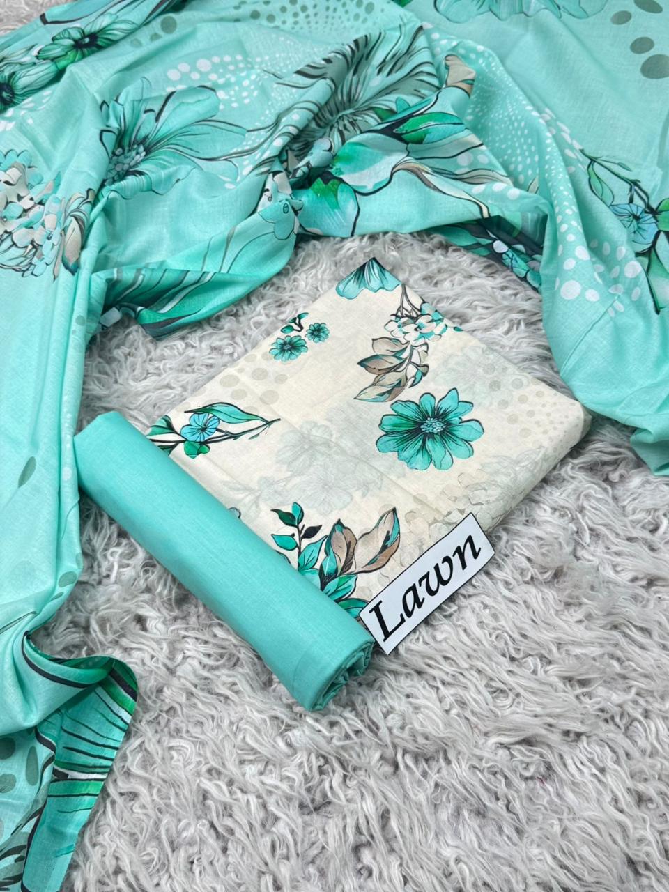 LAWN PRINTED 3PC