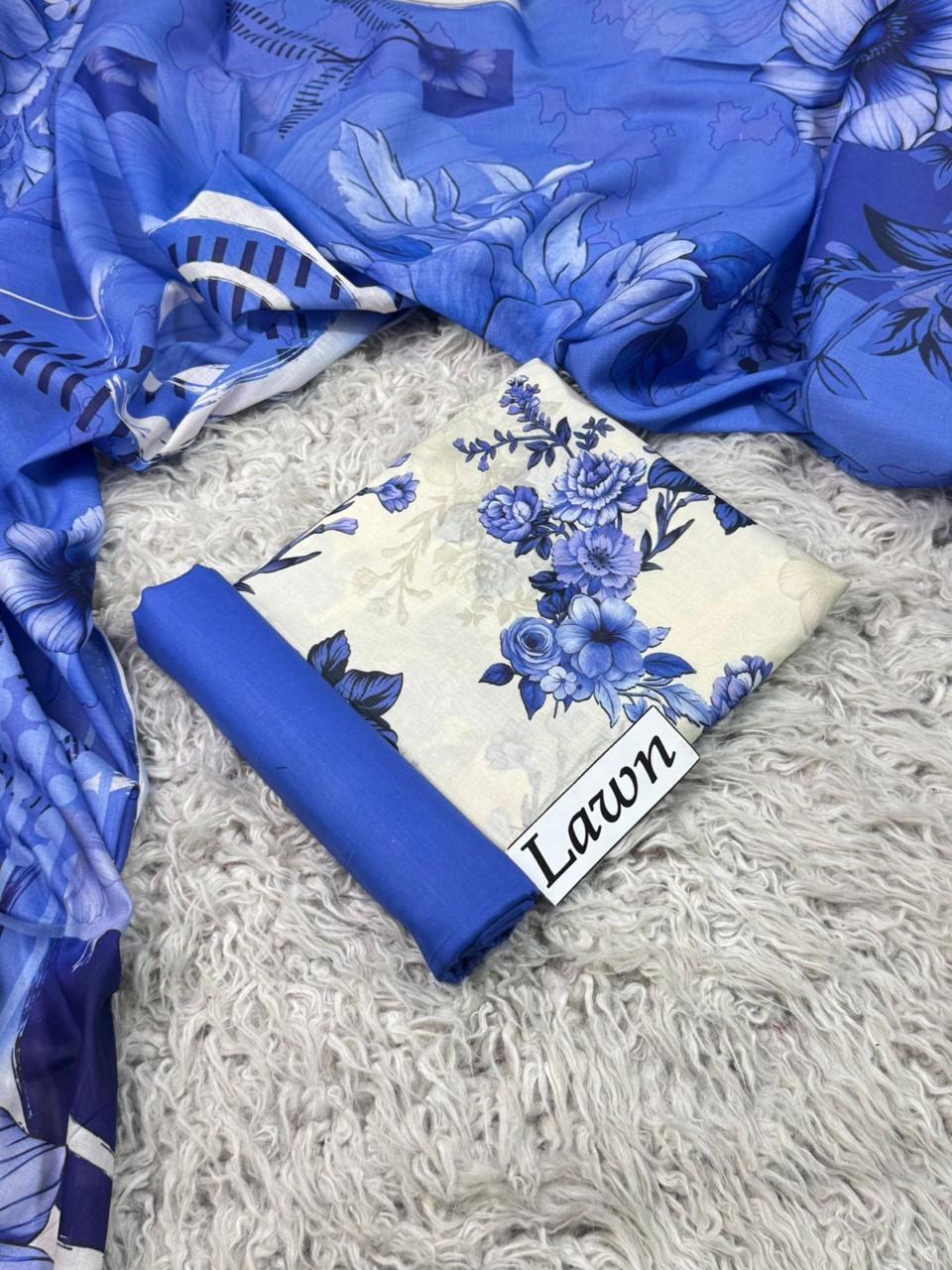 LAWN PRINTED 3PC