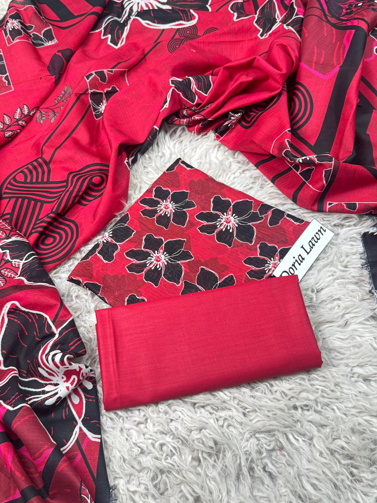 DORIA LAWN PRINTED 3PC