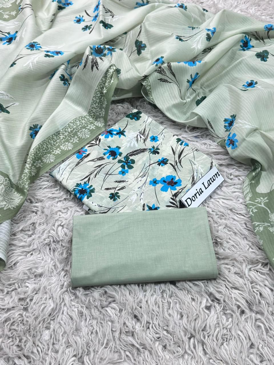 DORIA LAWN PRINTED 3PC